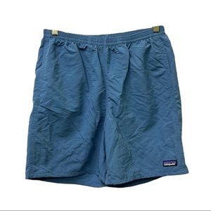 Patagonia Men's Baggies Longs in Pigeon Blue